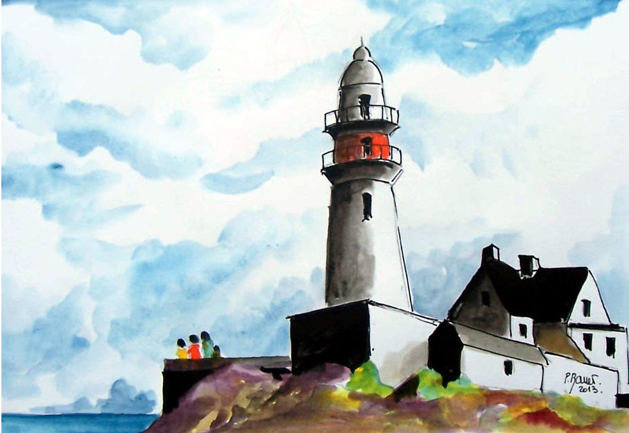 Aquarelle / 70 x 50