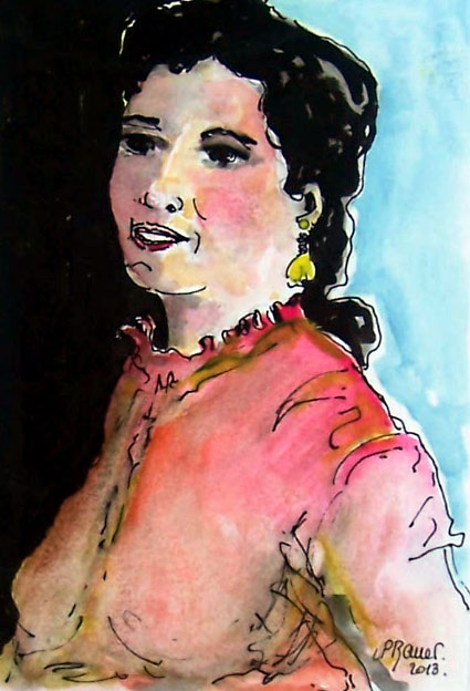 Aquarelle et encre / 20 x 30