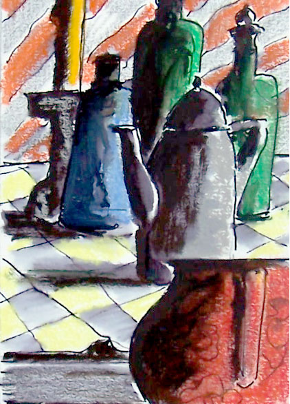 <<<aquarelle / 50 x 70