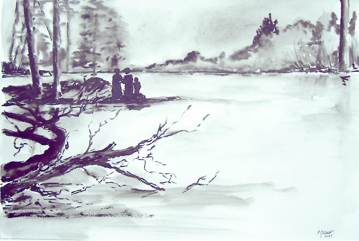 Encre / 70 x 50