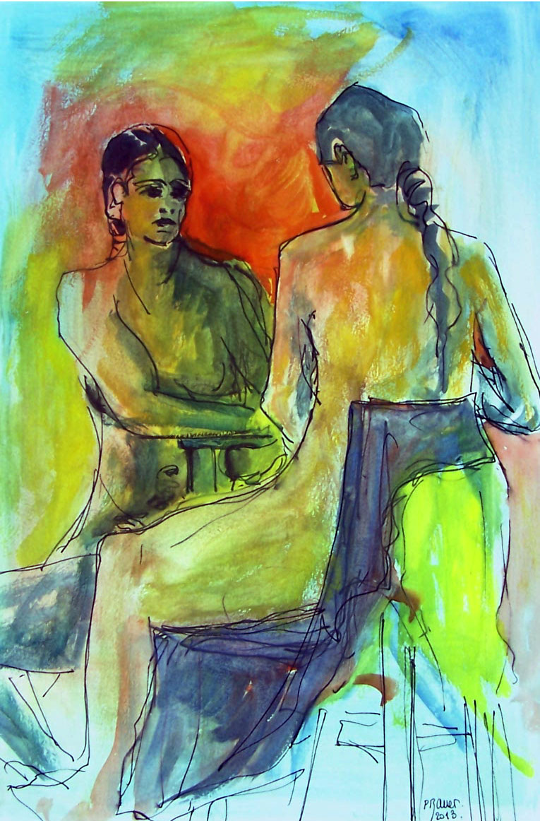 Aquarelle / 50 x 70
