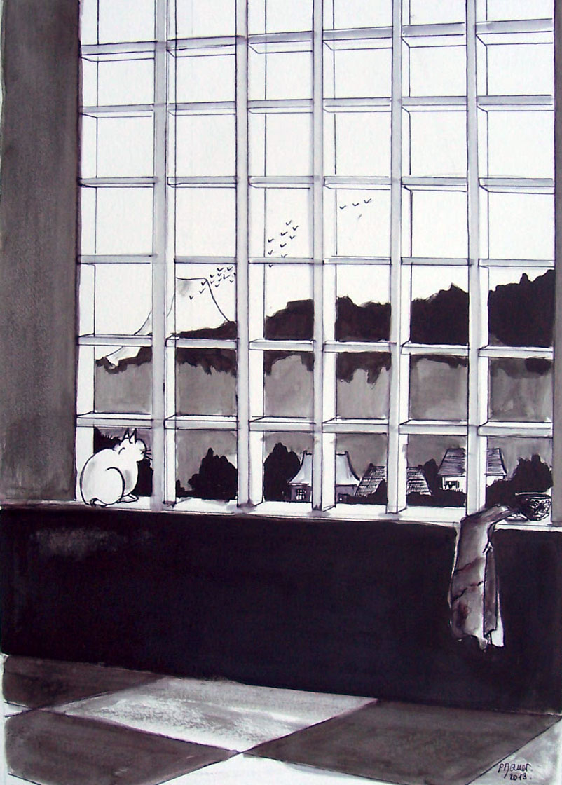 Encre / 50 x 70