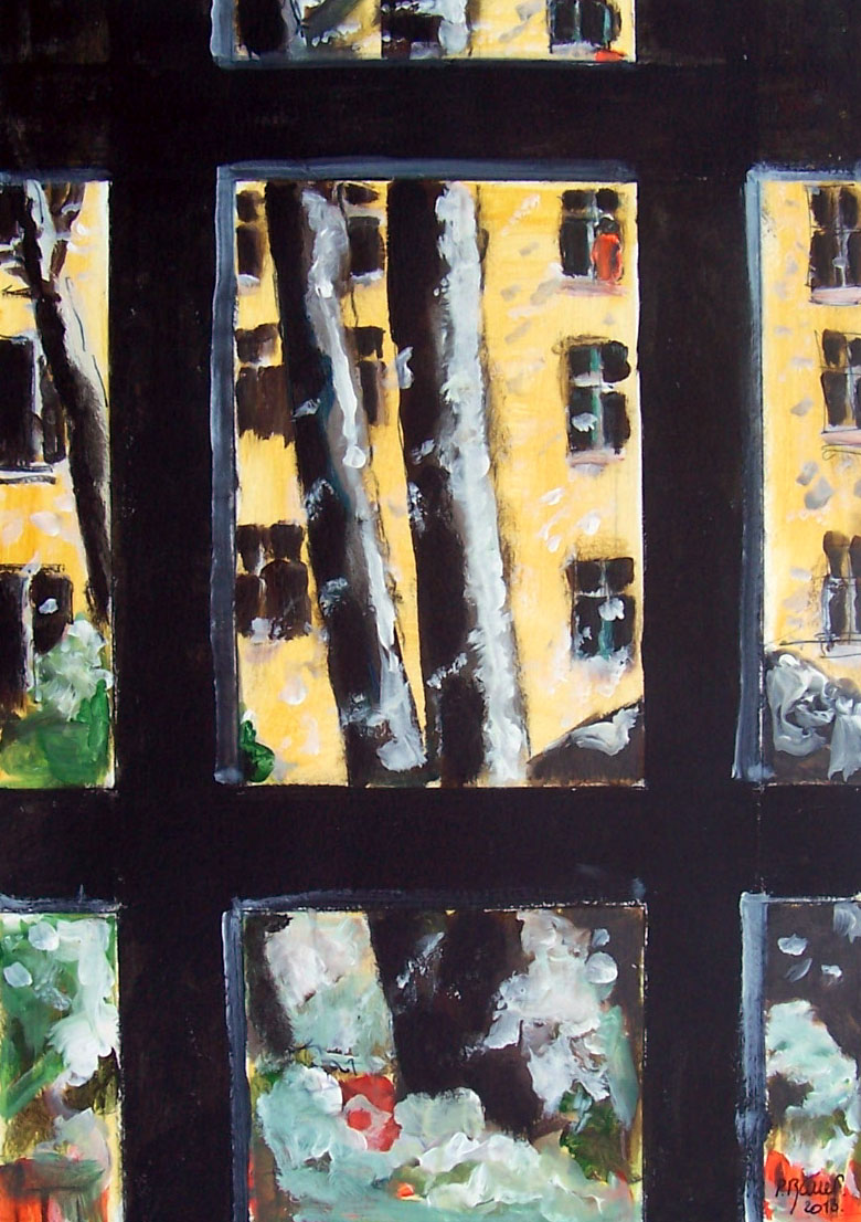 Aquarelle et encre / 50 x 70