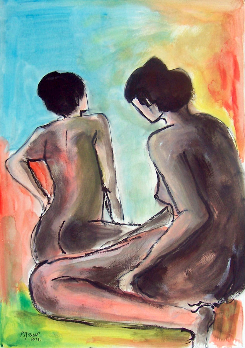 Aquarelle / 50 x 70