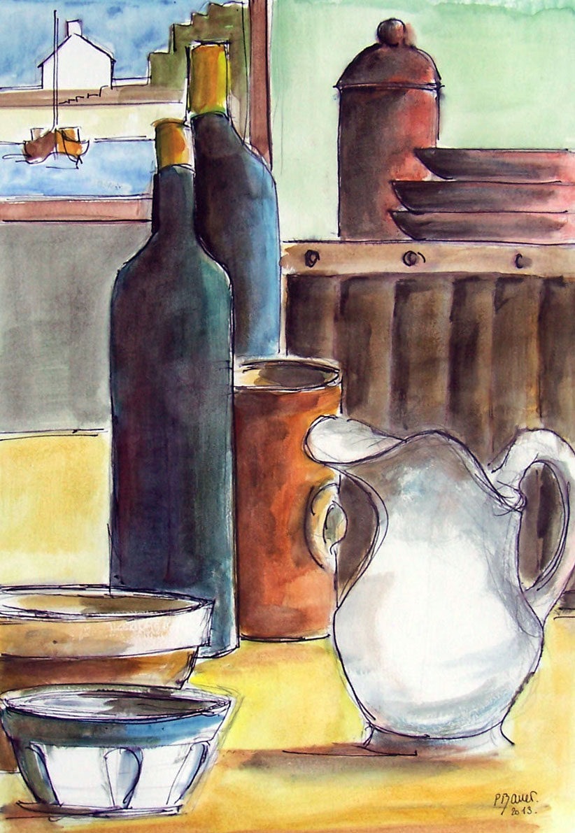 Aquarelle / 50 x 70