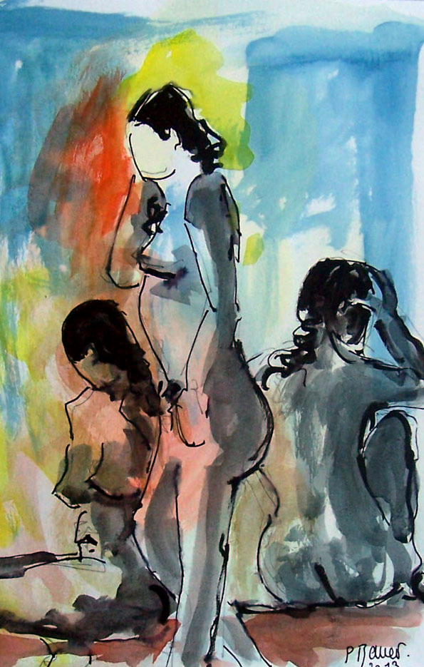 Aquarelle / 50 x 70