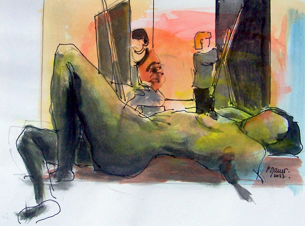 Aquarelle / 70 x 50