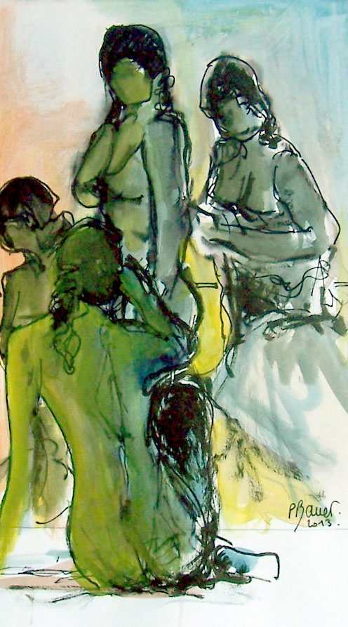 Aquarelle / 50 x 70