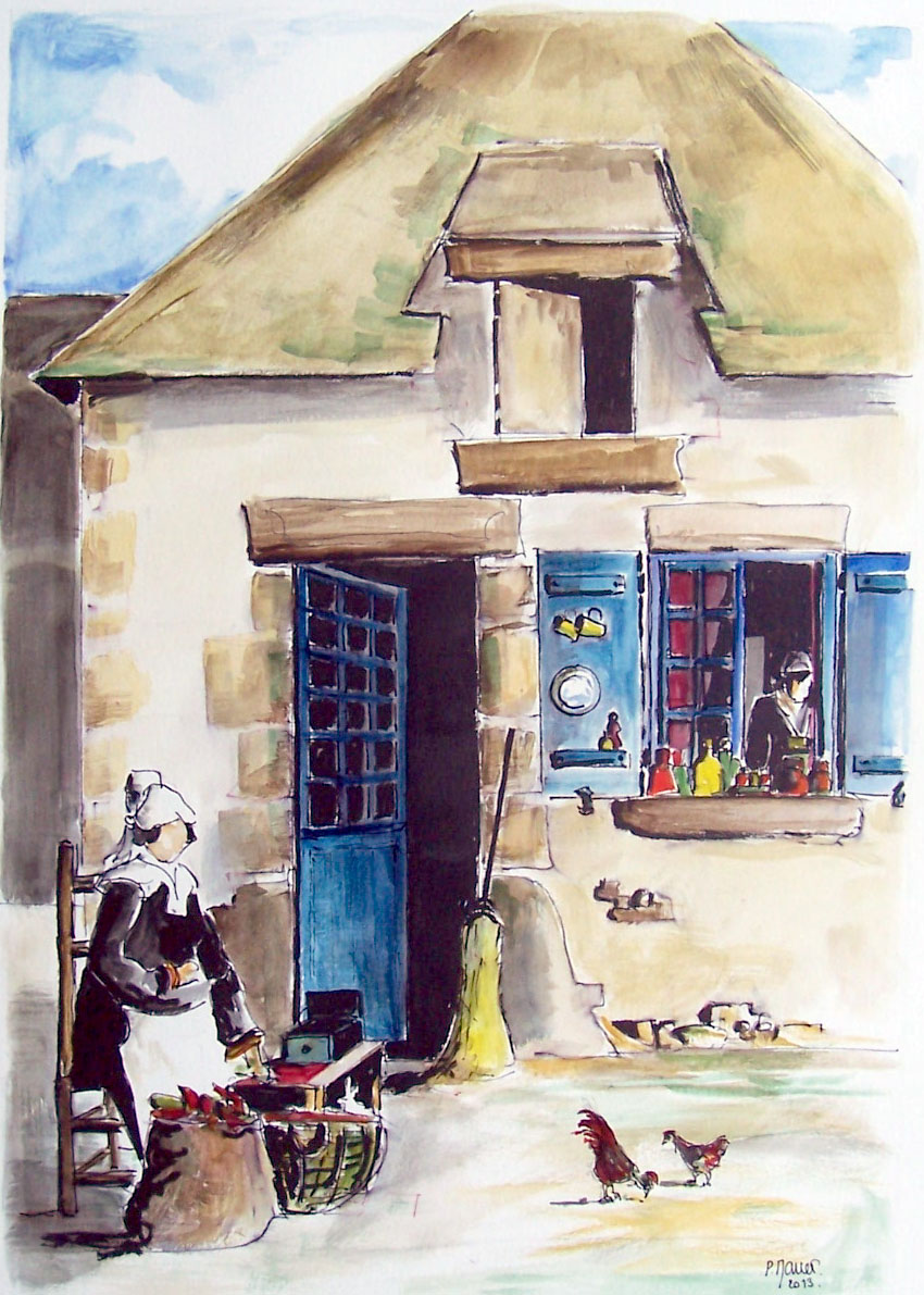 Aquarelle / 50 x 70