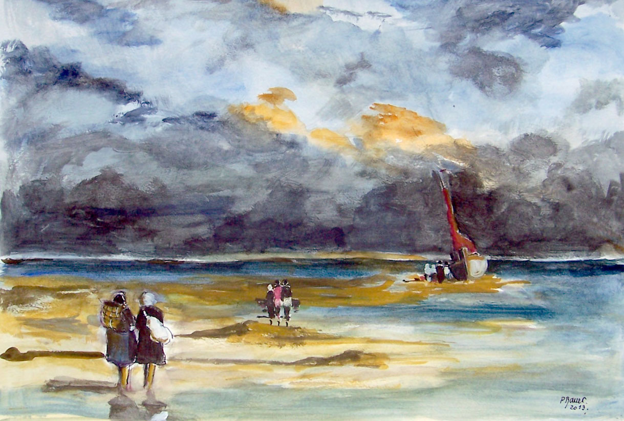 Aquarelle / 70 x 50
