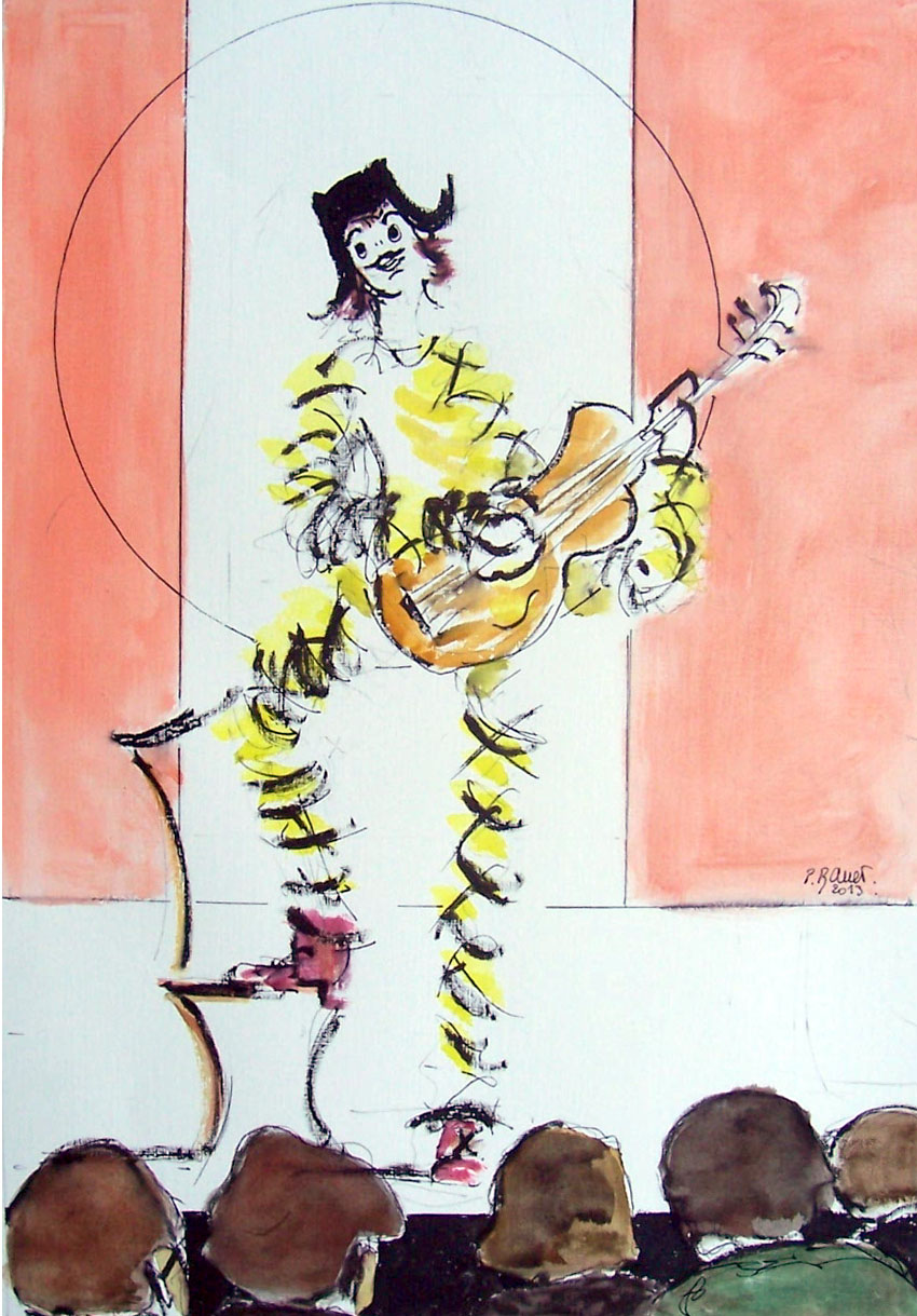 Aquarelle / 50 x 70