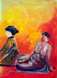 Nus / Acrylique / 50 x 70