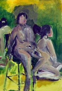 Nus / Acrylique / 50 x 70