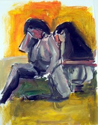 Nus / Acrylique / 30 x 50