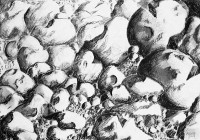 Chaos pierreux / Mines de plomb / 70 x 50