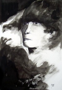 Portrait / Encre / 50 x 70