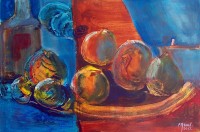 Nature morte / Acrylique / 50 x 65