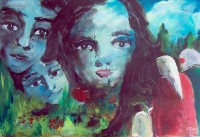 Visions / Acrylique / 50 x 65