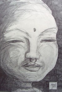 Boudha / Mines de plomb / 65 x 50