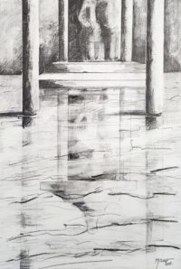 Reflets / Encre / 50 x 70 