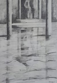 Reflets / Encre / 50 x 70 