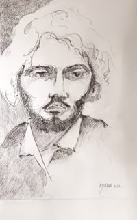 Portrait / Encre / 50 x 70