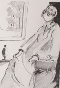 Confort évident / Encre / 50 x 70