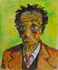 Les marques de l'âge / Acrylique, aquarelle et encre / 50 x 70 