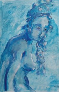 Une Vénus / Aquarelle et encre / 50 x 70 